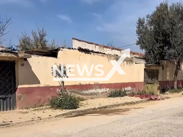 Picture shows the place where the incident happened, undated. Olgun Gacar killed Fatma Kara in Izmir, Turkey.Note: Image is a screenshot from video. (Newsflash)