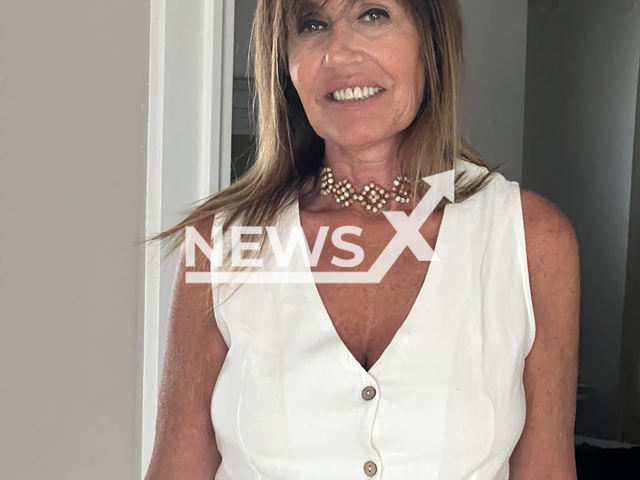 Silvana Garibaldi poses in undated photo. She died after slipping down the Frey waterfall in Nahuel Huapi National Park in Argentina. Note: Private photo taken from social media. (Newsflash)