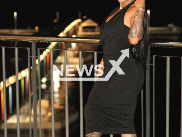 Alana Arruda Pereira poses in undated photo. She was killed in Manaus, Brazil. Note: Private photo taken from social media. (Newsflash)