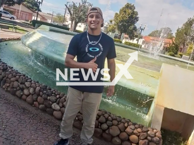 Deivison Andrade de Lima poses in undated photo. He was killed by a mob for a crime he didn't commit in Ponta Grossa, Brazil. Note: Private photo. (Newsflash)