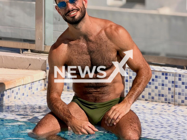 Nico Zetta poses in undated photo. He claims he was fired from the hospital for selling erotic content. Note: Private photo taken from social media. (@nicozettaxx/Newsflash)