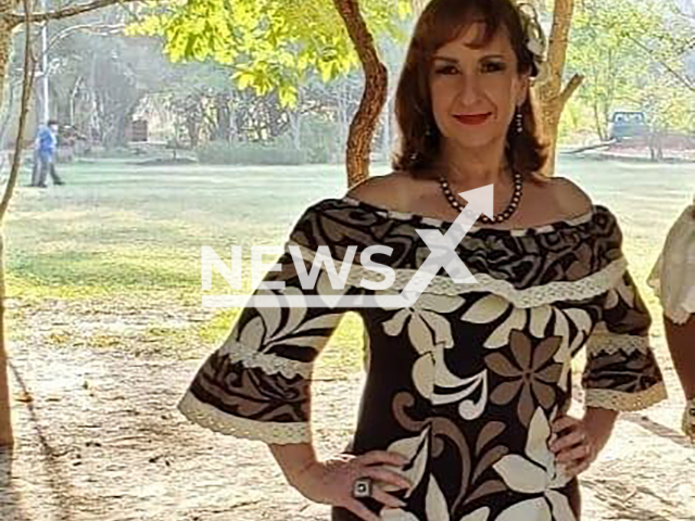 Picture shows Silvia Iliana Villarruel Gutierrez, undated. A criminal complaint was filed for illegal possession of a spider monkey in the municipality of Ocotlan, in the state of Jalisco, Mexico. Note: Private photo taken from social media. (Newsflash)