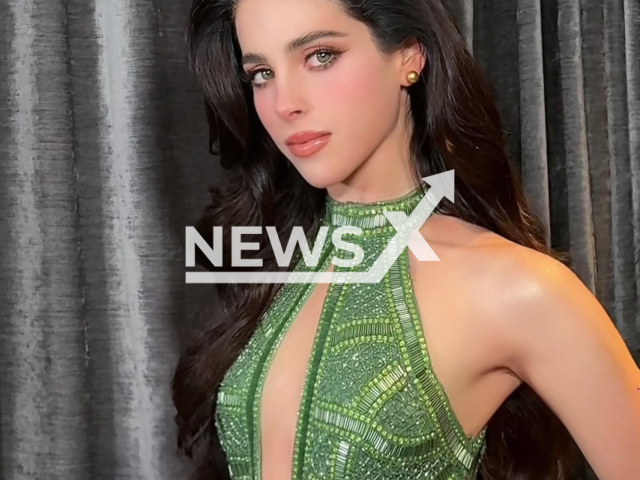 Fatima Bosch poses in undated photo. She collapsed during a parade in Ambato, Ecuador. Note: Private photo taken from social media. (@fatimaboschfdz/Newsflash)