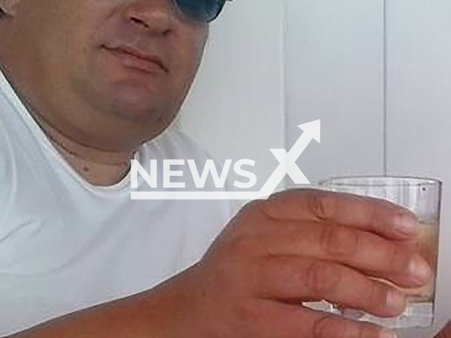 Salvatore Allegrucci, 52, poses in undated photo. His body was mauled by his three dogs in Gualdo Tadino, Italy. Note: Private photo taken from social media. (Newsflash)