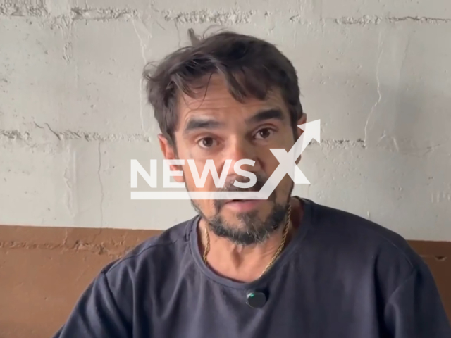 Picture shows Reinaldo Duarte de Almeida, undated. He said his mobile phone exploded in his pocket when he was attacked by dogs in Cascavel, Brazil. Note: Picture is a screenshot from video. (Newsflash)