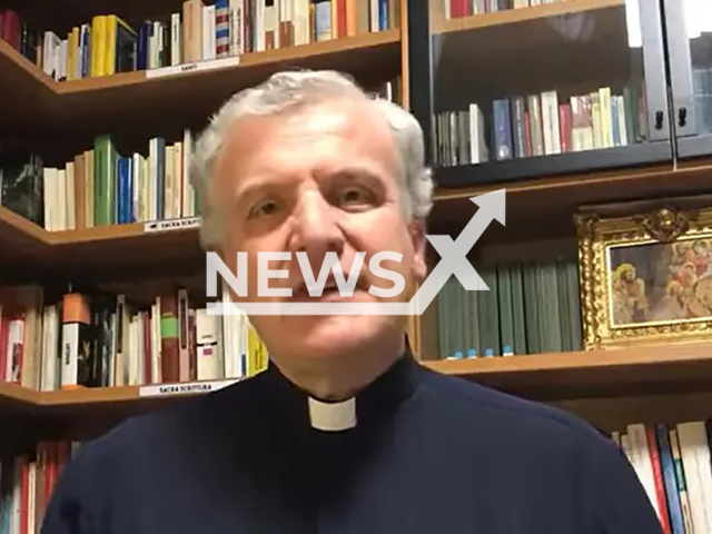 Giuseppe Madeo poses in undated photo. He was sentenced to one year and four months in prison for assaulting his ex during a hearing on 10 February 2026 at a court in Rome, Italy. Note: Private photo. (Newsflash)