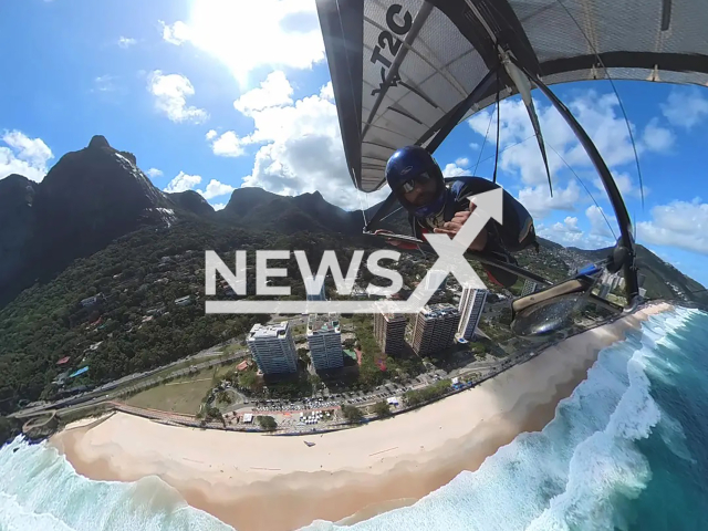 Rodolfo Pascoal Ladeira poses in undated photo. He died after falling into the sea in Rio, Brazil. Note: Private photo taken from social media. (Newsflash)