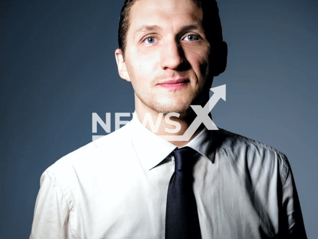 Caio Libero Batistela, 35, poses in undated photo. He died after falling from a waterfall in Ponta Grossa, Brazil. Note: Private photo taken from social media. (Newsflash)