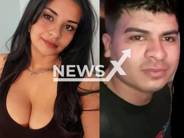 Pictures show Thania Santillan and Diego Salto, undated. Salto is accused of killing Thania  in Santiago del Estero, Argentina, on Friday, 20 February 2026. Note: Private photo. (Newsflash)