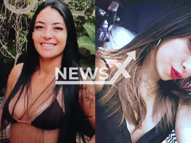 Picture shows Vitoria Fernandes Soares, 26, (left) and Aline Rodrigues dos Santos, 26, (right) undated. Note: Private photo. (Newsflash)