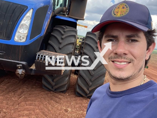 Gustavo Henrique Camargo poses in undated photo. He died after an accident involving a zip line during a wedding party in Bonito, Brazil, on Sunday 22 February 2026. Note: Private photo. (Newsflash)