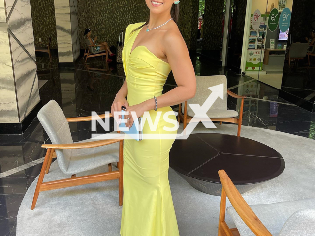 Therapist Gabriela Martins, 31, poses in undated photo. She died at hospital in Sao Paulo, Brazil. Note: Private photo taken from social media. (Newsflash)