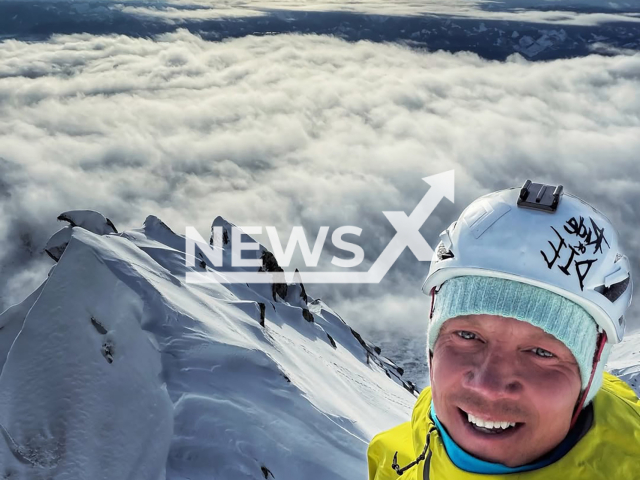 Ali Olszanski poses in undated photo. He died in an avalanche on the Tatra Mountains in Slovakia on Wednesday, 25 February. Note: Private photo. (Newsflash)
