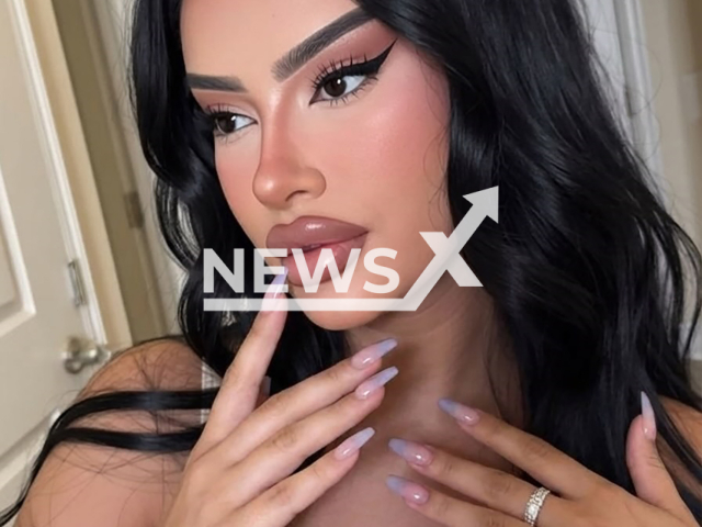 Picture shows Brazilian model and influencer Julia Medeiros, 24, undated. She claims to have had a romance with Formula 1 driver Lewis Hamilton over several months, prior to his public appearance alongside Kim Kardashian. Note: Photo obtained with permission. (@juju.brazil/CO ASSESSORIA/Newsflash)