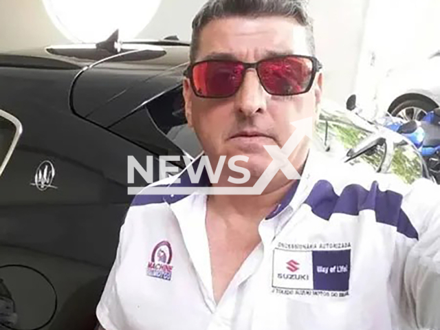 Ricardo Luiz Nolasco Lopes poses in undated photo. He was murdered in Campinas, Brazil, in 2020. Note: Private photo. (Newsflash)