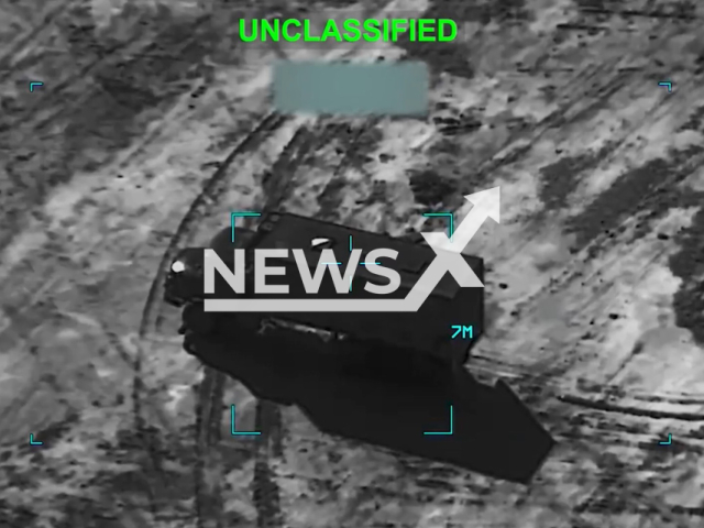 This image is a screen grab of the video supplied titled NewsX-MobileMissileLaunchers-01.mp4: Footage shows precision strikes locating and destroying Iranian mobile missile launchers during ongoing operations targeting the regime’s launch capabilities in Iran, undated. Footage shred by U.S. Central Command on Thursday, Mar. 5, 2026(Clipzilla)