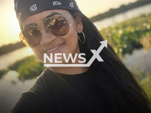 Suliana Aparecida Apoittia, 42, poses in undated photo. She died after being attacked by a swarm of bees on a farm near the Transpantaneira highway, in the Pantanal region of Mato Grosso in Brazil. Note: Private photo. (Newsflash)