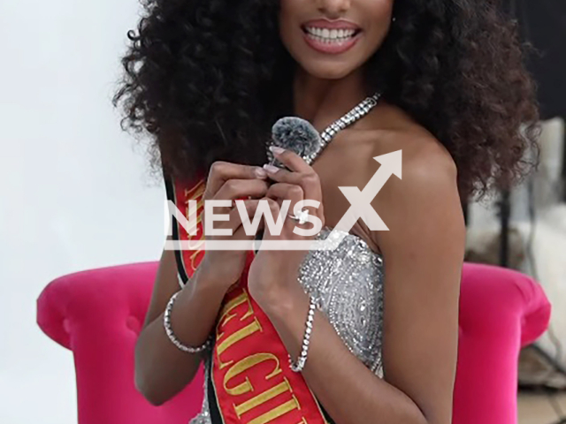 Miss Belgium, Olga Lombardo poses in undated photo. She faces racism. Note: Private photo taken from social media. (@olgamarianalombardo/Newsflash)
