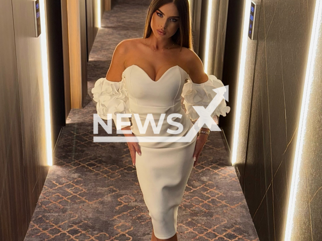 Picture shows the presenter Nora Sahinpasic, undated. She is dubbed in local media as Bosnian Adriana Lima. Note: Private photo taken from social media. (@norasahinpasic/Newsflash)