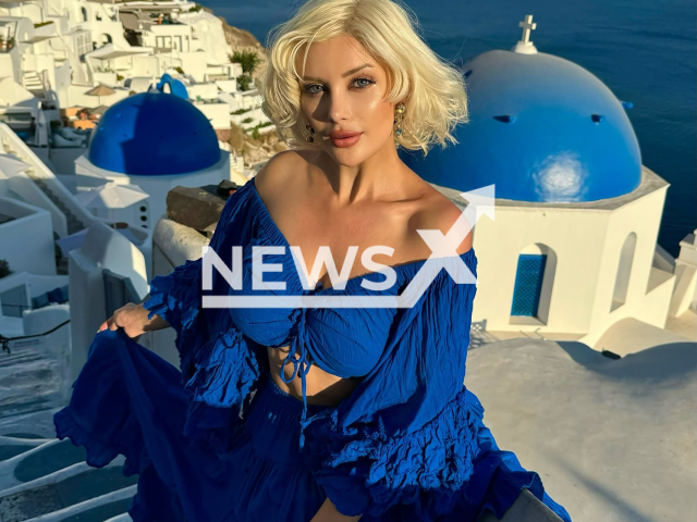 Turkish influencer Aysegul Eraslan, 27, poses in undated photo. She was found dead in her home in Istanbul, Turkey. Note: Private photo taken from social media. (Newsflash)