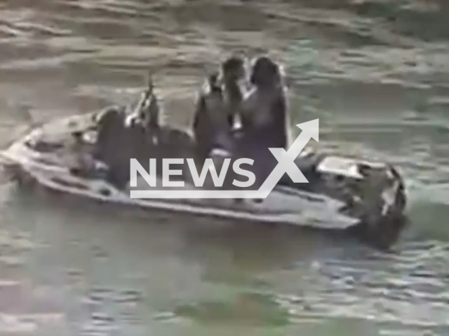 'Pirate boat' runs over couple kissing on a jet ski in Balneario Camboriu, Brazil, March 15, 2026. They did not suffer serious injuries. Note: Photo is a screenshot from the video (Newsflash)