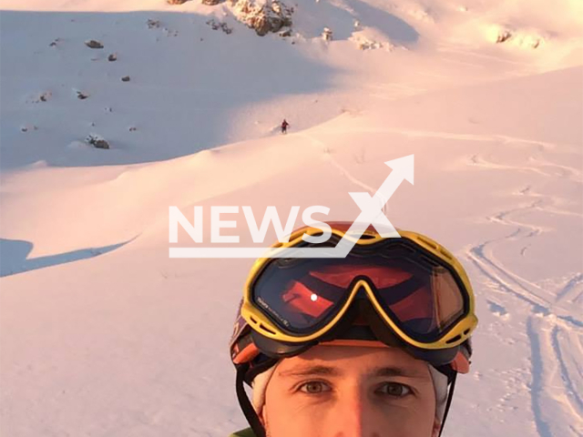 Carlo Chiodini poses in undated photo. He died while climbing Mont Blanc, France, on Thursday, 19 March 2026. Note: Private photo. (Newsflash)