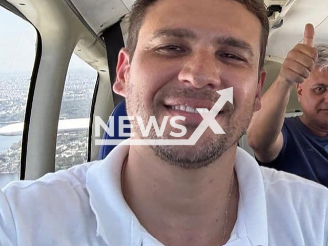 Picture shows the pilot  Fernando Lucio Moreira dos Santos Filho, undated. He died at the scene in Manaus, Brazil. Note: Private photo. (Newsflash)