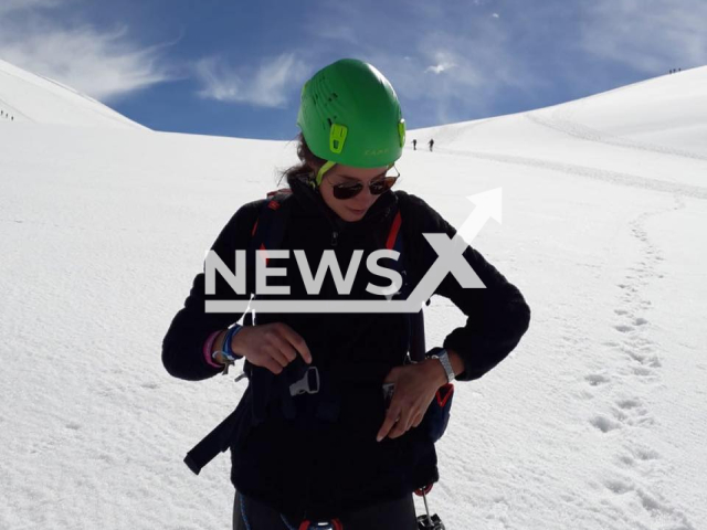 Laura Santino poses in undated photo. She died in an avalanche in South Tyrol, Italy, on Saturday, 21 March 2026. Note: Private photo. (Newsflash)