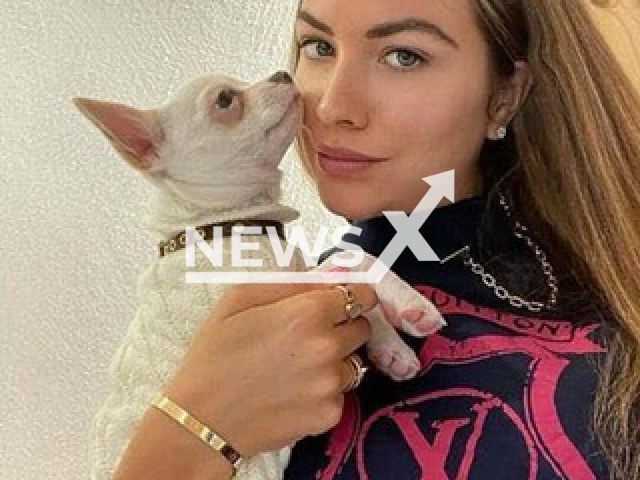 Pamela Genini poses in undated photo. She was killed in Milan, Italy. Note: Private photo. (Newsflash)