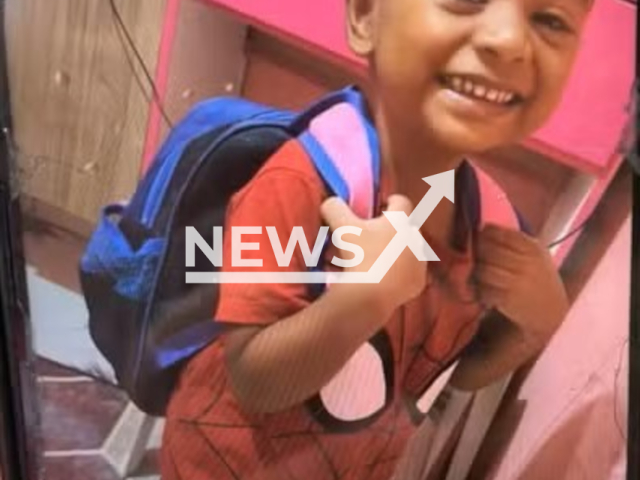 Theo Lucca Oliveira da Costa poses in undated photo. He died after falling in a stream in Manaus, Brazil, on 31 March 2026. Note: Private photo. (Newsflash)