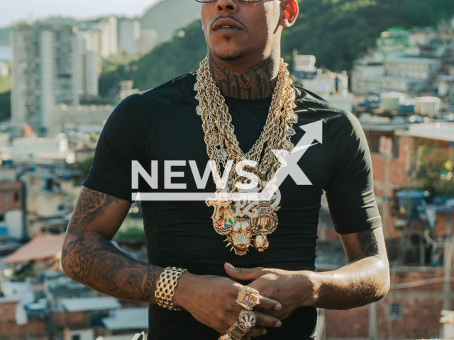 MC Poze do Rodo poses in undated photo. He said he was a victim of robbery in Recreio dos Bandeirantes, Brazil. Note: Private photo taken from social media. (@pozevidalouca/Newsflash)