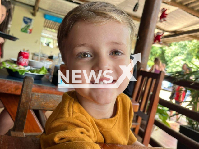 Bernardo de Lima Mendes poses in undated photo. He died after being stung by a scorpion in Conchal, Brazil. Note: Private photo. (Newsflash)