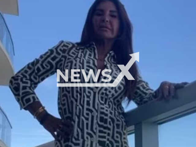 Picture shows Sandra O., 59, undated. She was arrested for having sex onboard a plane on Saturday, May 9, 2026, in Rosario, Argentina. Note: Private photo. (Newsflash/NX)