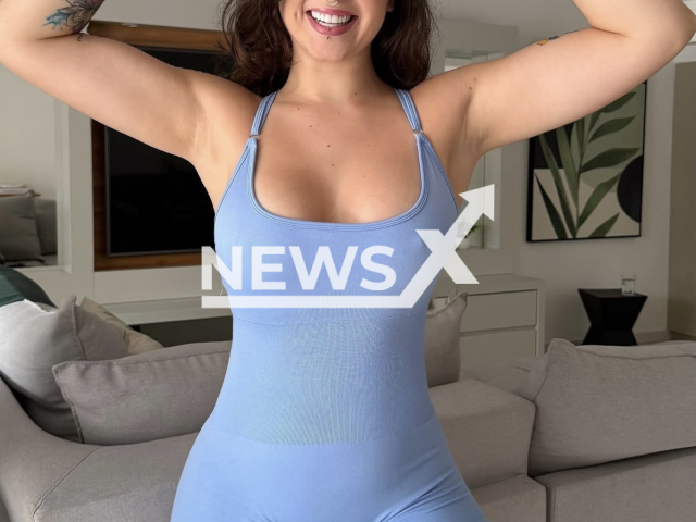 Brazilian influencer Kerolay Chaves, 24, poses in undated photo. She says that cricket shakes are the secret behind her figure. Note: Permission obtained for photo. (@kerolay_chaves, CO Press/Newsflash/NX)