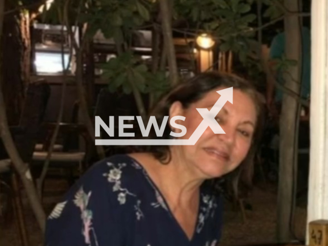 Maria da Gloria Pereira da Silva Favaro, 72, poses in undated photos. She fell while disembarking a plane  on Friday, May 29, 2026, in Sao Paulo, Brazil.   Note: Private picture. (Newsflash/NX)