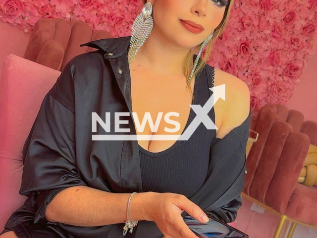 Influencer Paola Marquez poses in undated photo. She was found dead in n her apartment in San Luis Potosi, Mexico. Note: Private photo taken from social media. (Newsflash/NX)