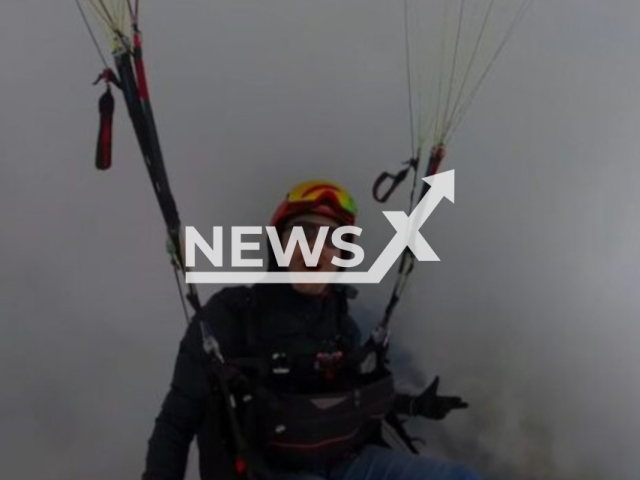 Danilo Jose de Lima, 44, poses in undated photo. He died in a paragliding accident  on Wednesday, June 3, 2026, in Santo Antonio da Alegria, Brazil. Note: Private picture. (Newsflash/NX)