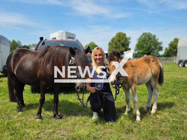 Picture shows Gina H., the ex-girlfriend of Fabian's father, undated. The Rostock Regional Court has admitted the murder charge against her. Note: Private photo taken from social media. (Newsflash/NX)