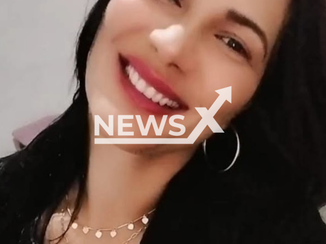 Alzira Maria Theodoro Luiz, 43, poses in undated photo. She was shot dead in a rural area of Mutum, Brazil. Note: Private photo taken from social media. (Newsflash/NX)