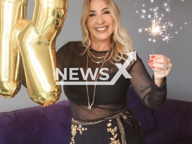 Rosemary Suzart Garcia, 59, poses in undated photo. She slipped while applying insect repellent and died after falling from cave in Marica, Brazil. Note: Private photo taken from social media. (Newsflash/NX)