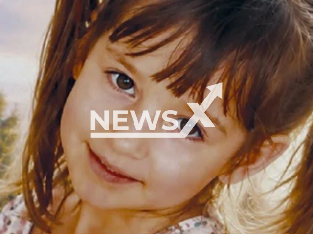 Alicia W., 6, poses in undated photo. She was killed in Osternienburg, Germany. Note: Private photo. (Newsflash/NX)