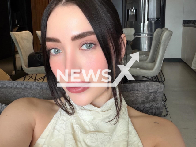 Influencer Adriana Garcia, 30, poses in undated photo. She passed away in Culiacan, Mexico. Note: Private photo taken from social media. (Newsflash/NX)