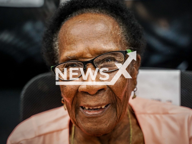 Picture shows  Maria Antonia Cuero Renteria, 125. She was born on October 18, 1901, and is recognized as the oldest person in Colombia. Note: Government picture. (@ConcejoCali_, Newsflash/NX)