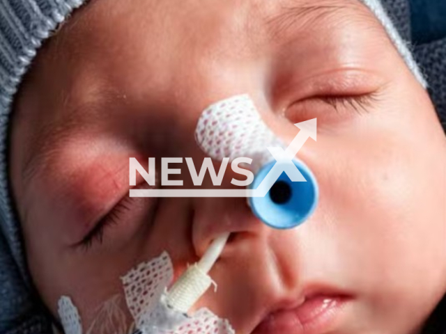 Picture shows Noah Gabriel da Cruz Santos. He showed vital signs about two hours after being pronounced dead, and was discharged from the hospital where he had been hospitalized since July 17, 2026. Note: Private picture. (Newsflash/NX)