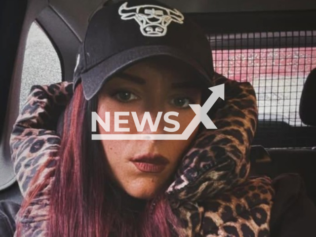 Sara Brugnatelli, 25, poses in undated photo. She died in a car accident with her husband in Durres, Albania. Note: Private picture. (Newsflash/NX)