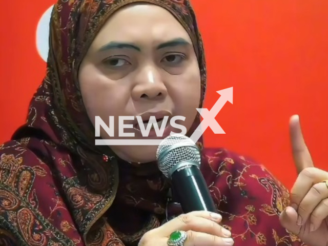 Picture shows Malaysian academic Dr Solehah Yaacob, undated. She reportedly claimed that ancient Malays could fly and had taught the Chinese flying kung fu. Note: Image is a screenshot from video. (@solehah.yaacob/Newsflash/NX)
