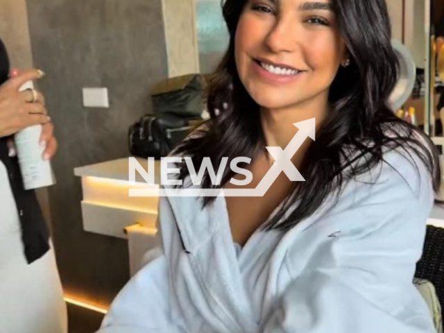 Influencer Cintia Chagas, 44, poses in undated photo. She is dating Rubens Barrichello. Note: Private photo taken from social media. (@cintiachagass/Harrisons)