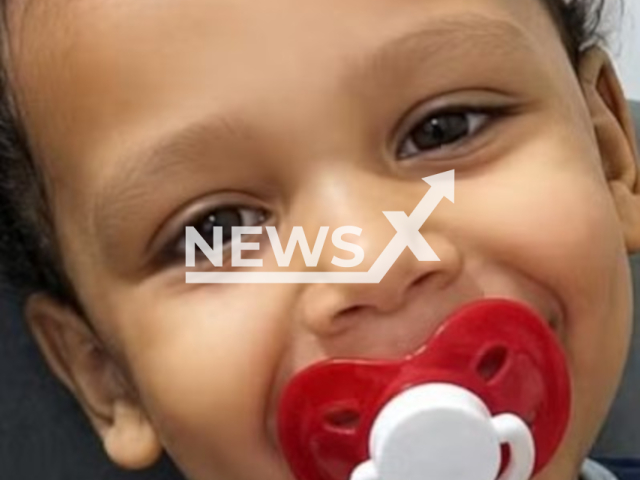 Thalison Israel Figueredo Lopes, 1-year and 11-months-old poses in undated photo. He died after being found unconscious in a bucket of water in Acari,  Brazil. Note: Private picture. (Harrisons)