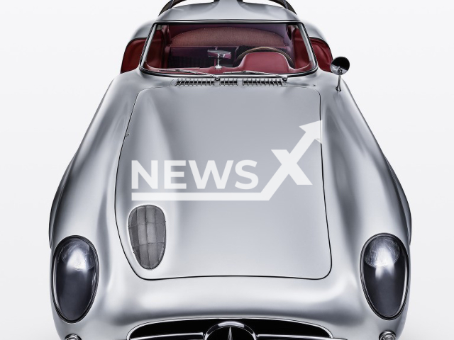 The most valuable car in the world: Mercedes-Benz 300 SLR Uhlenhaut Coupe. Note: Licensed photo. (Mercedes-Benz Group AG/Newsflash)