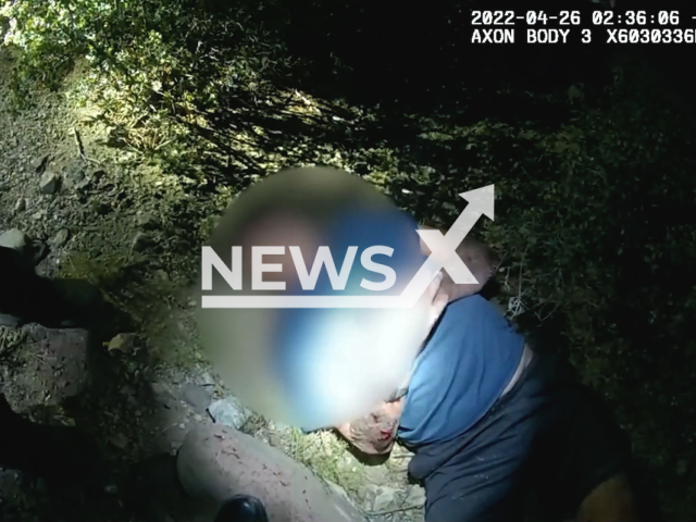 Scottsdale officers rescue elderly man on the 25th of April. The next morning, his vehicle was located 15+ miles north of Cave Creek Rd.The video was recorded about two months ago. Note: This picture is a screenshot from the video (ScottsdalePD/Clipzilla).